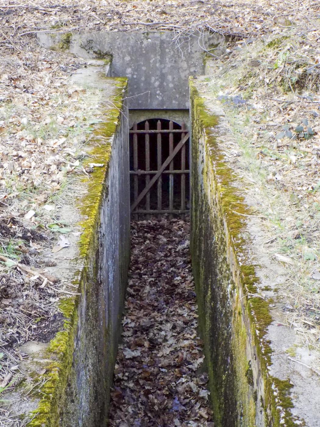 Ligne Maginot - KINDELBERG (QUARTIER CAMP - III/37° RIF) - (Abri) - La sortie de l'égout - JL