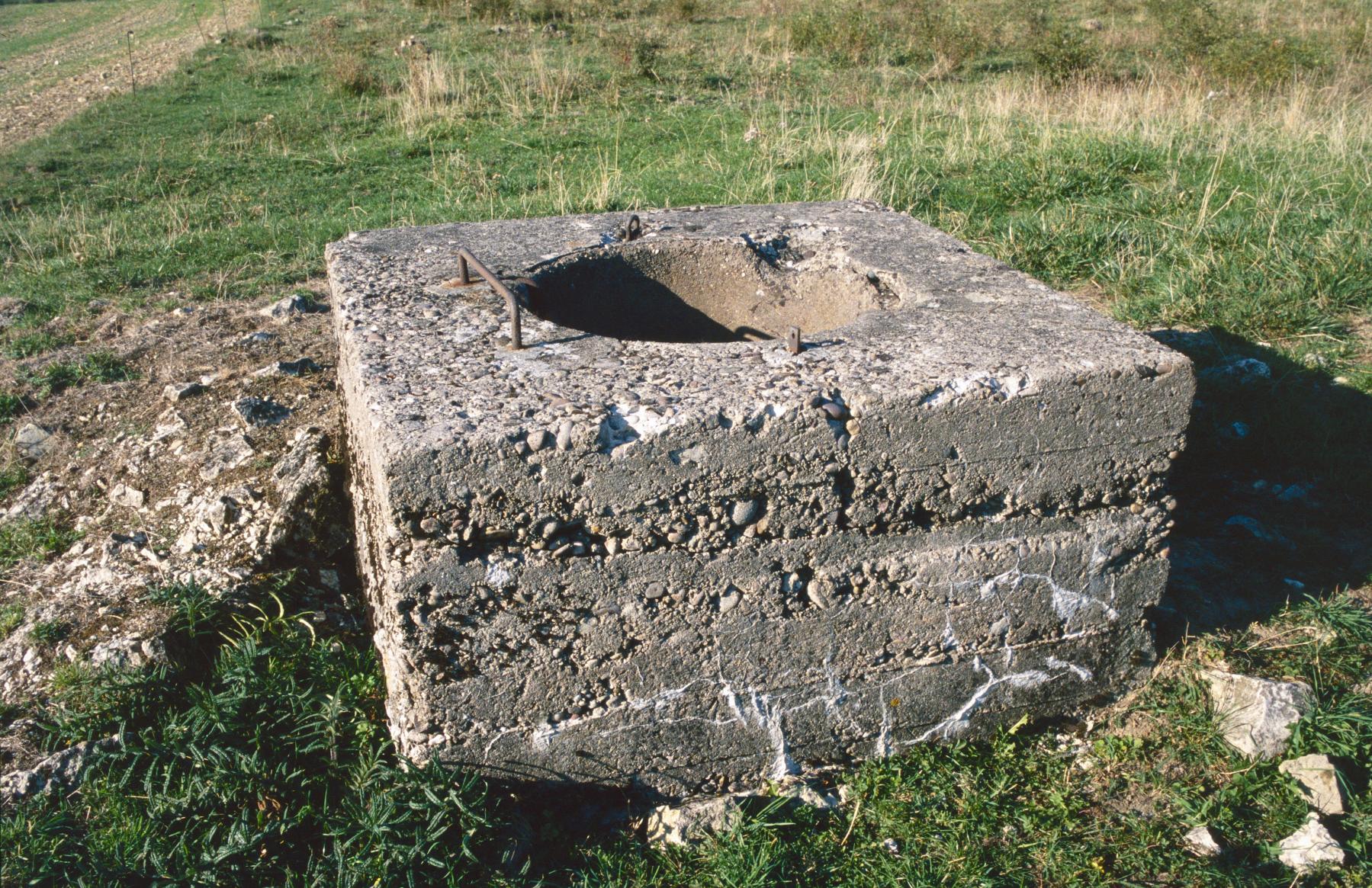 Ligne Maginot - MOTTENBERG - A33 - (Ouvrage d'infanterie) - Puits - MANSUY Michel
