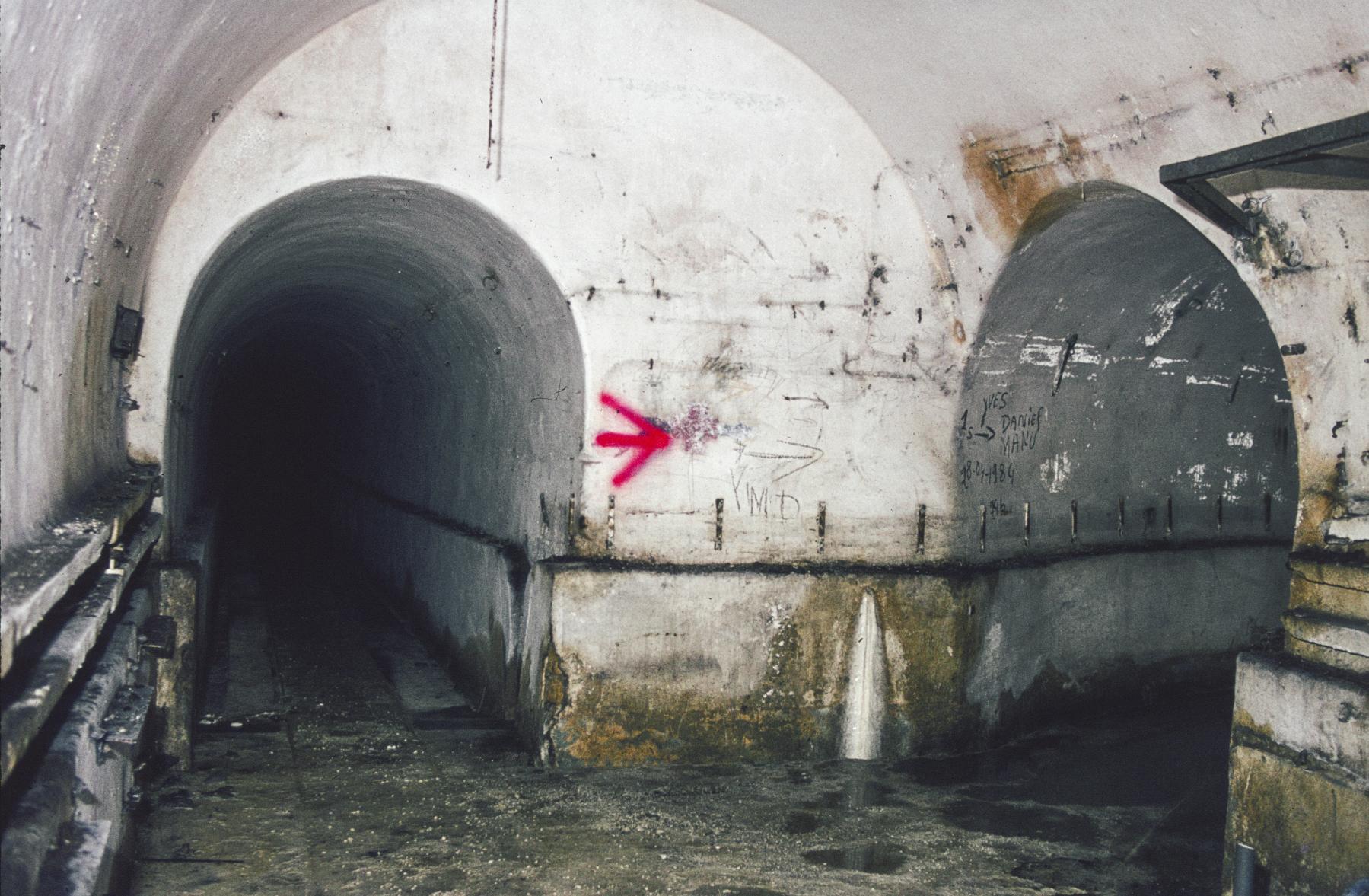 Ligne Maginot - MOTTENBERG - A33 - (Ouvrage d'infanterie) - Bifurcation des galeries - MANSUY Michel