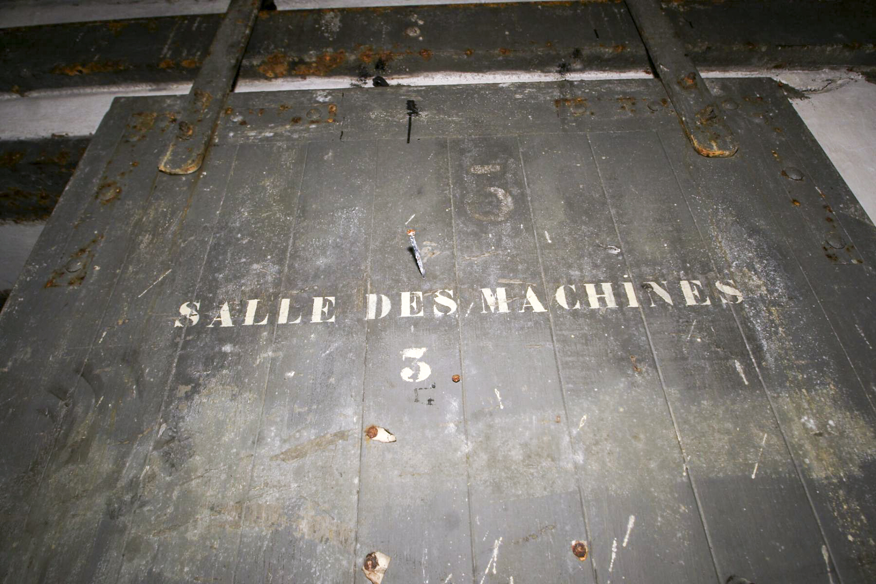 Ligne Maginot - DONAU - (Abri) - Marquage de la porte de l'usine - duomaxw