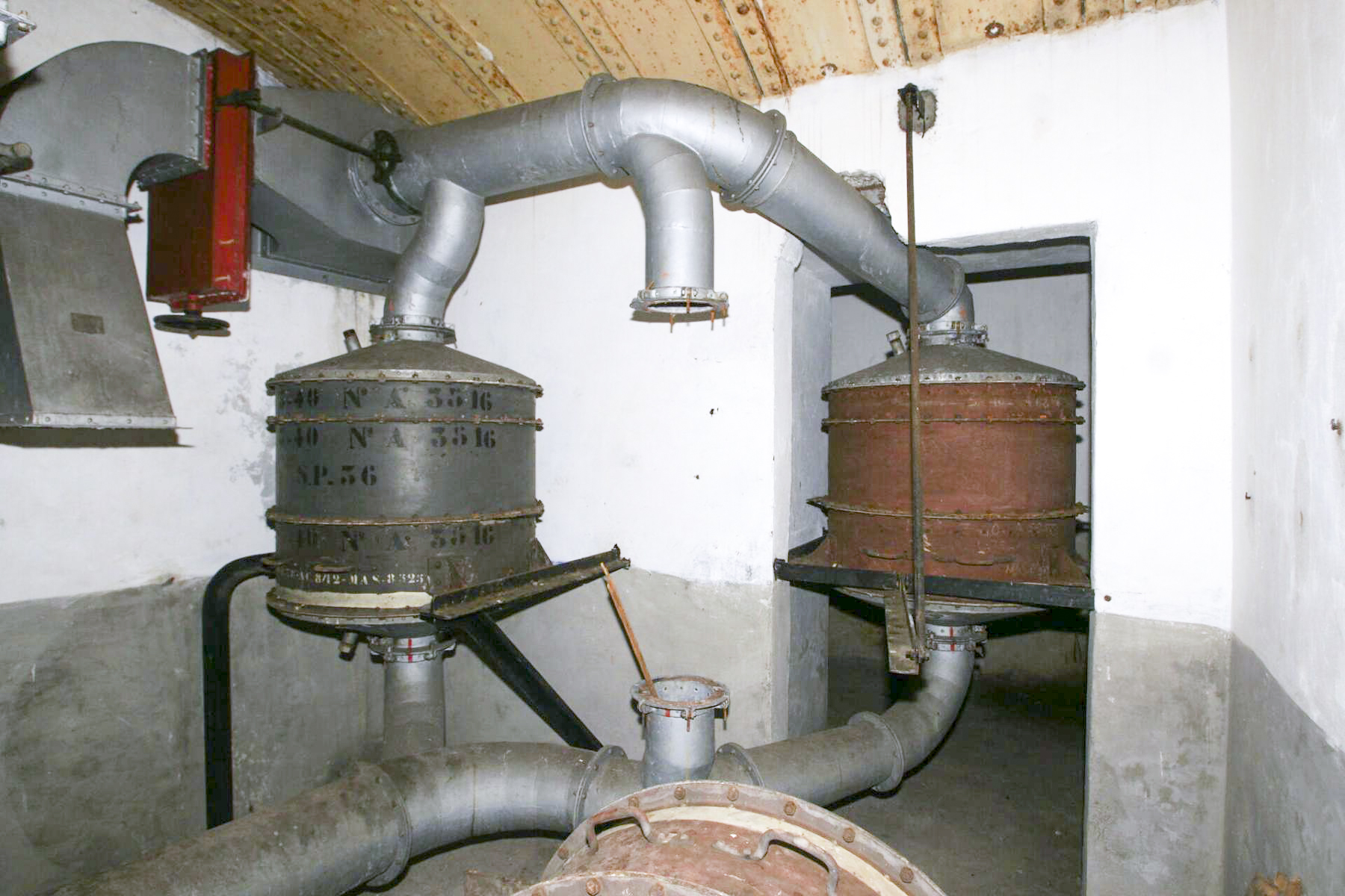 Ligne Maginot - DONAU - (Abri) - Batterie de trois filtres SP 36 - duomaxw