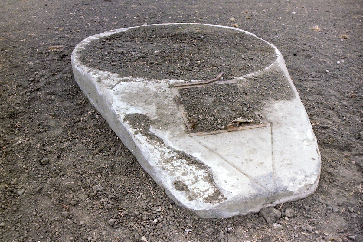 Ligne Maginot - At12 (Cuve pour arme d'infanterie) - L'ouvrage en 1996 - Alain Perouffe