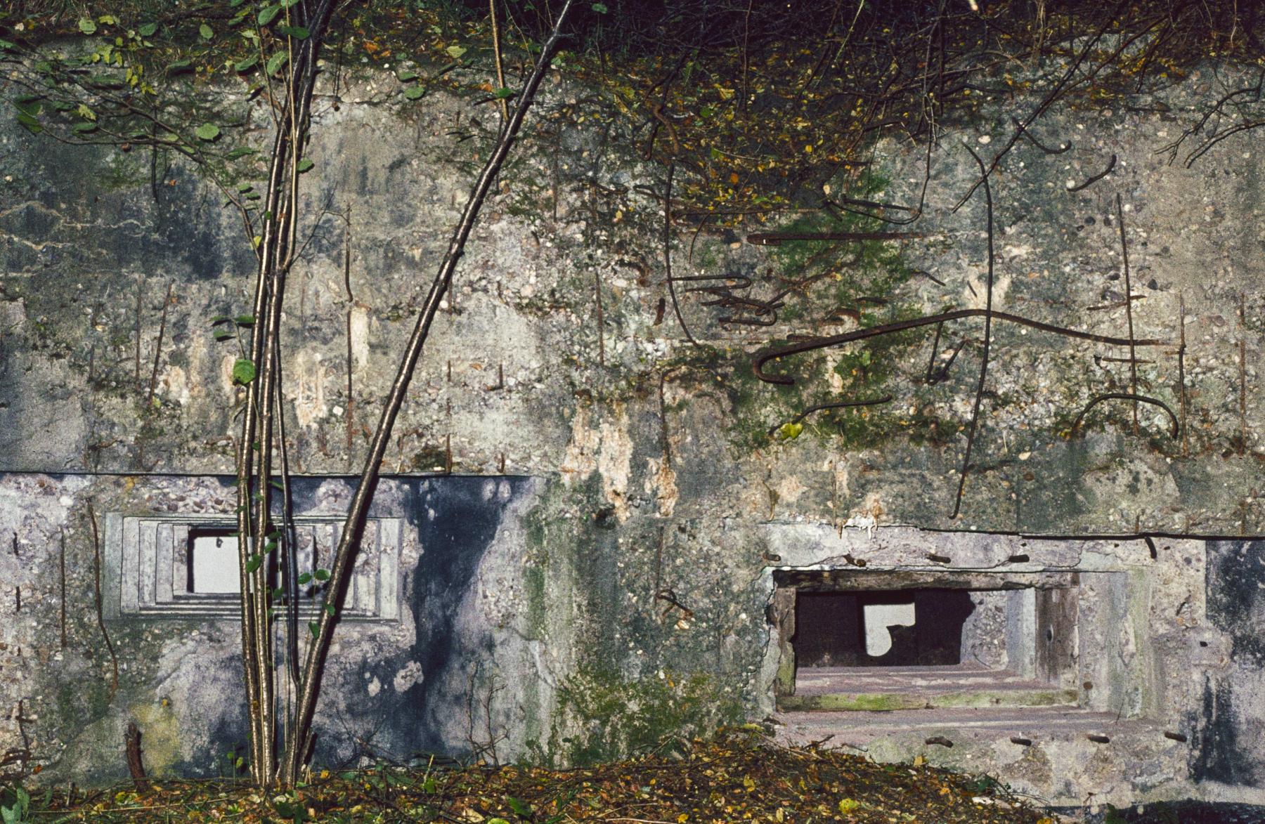 Ligne Maginot - AB36 - (Blockhaus pour canon) - Les créneaux - MANSUY Michel