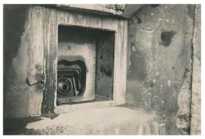 Ligne Maginot - HOCHWALD - (Ouvrage d'artillerie) - Bloc 1
Le créneau de 135 en 1940