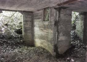 Ligne Maginot - BOIS DE DESSENHEIM SUD-OUEST 6 - (PC) - Seconde salle souterraine