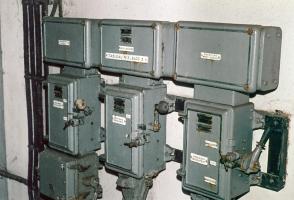 Ligne Maginot - TETING - A38 - (Ouvrage d'infanterie) - Bloc 3
Tableau électrique du bloc