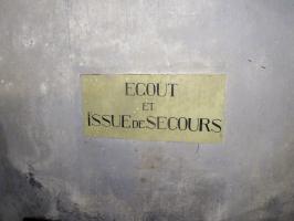 Ligne Maginot - KINDELBERG (QUARTIER CAMP - III/37° RIF) - (Abri) - Égout et issue de secours