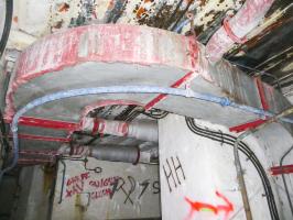 Ligne Maginot - GORDOLON (GN) - (Ouvrage d'artillerie) - Bloc 3
Ventilation d'une chambre de 75 mm