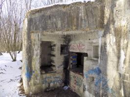 Ligne Maginot - A54 - CROIX BLONDEAU - (Casemate d'infanterie - Simple) - Les entrées hommes et AC