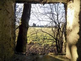 Ligne Maginot - A58 - HIRAUMONT NORD - (Casemate d'infanterie - Simple) - Créneau FM, vue vers l'ouest