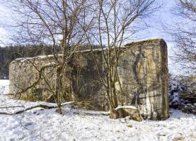 Ligne Maginot - A60 - CENSE PICART - (Casemate d'infanterie - Simple) - Face droite