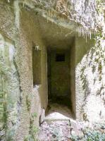 Ligne Maginot - A116 - LES ANORELLES - (Casemate d'infanterie - Simple) - L'entrée des hommes et son embrasure FM
