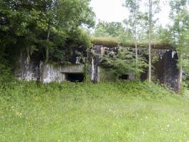 Ligne Maginot - A118 - CHAPELLE BLANCHE - (Casemate d'infanterie - Double) - Flanquement gauche
