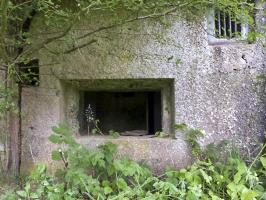 Ligne Maginot - A118 - CHAPELLE BLANCHE - (Casemate d'infanterie - Double) - Flanquement gauche - Embrasure Mi