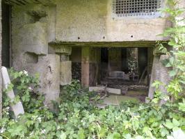 Ligne Maginot - A118 - CHAPELLE BLANCHE - (Casemate d'infanterie - Double) - Entrée matériel