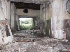Ligne Maginot - A118 - CHAPELLE BLANCHE - (Casemate d'infanterie - Double) - Enfilade