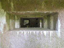 Ligne Maginot - B818 - LA TAILLE LAMBEAUX - (Blockhaus pour canon) - Flanquement gauche
Embrasure pour canon 25AC