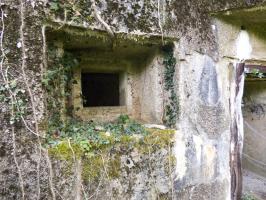 Ligne Maginot - B818 - LA TAILLE LAMBEAUX - (Blockhaus pour canon) - Embrasure FM située près de l'entrée du matériel
