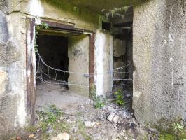 Ligne Maginot - B818 - LA TAILLE LAMBEAUX - (Blockhaus pour canon) - Les entrées