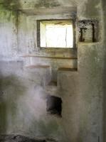 Ligne Maginot - B818 - LA TAILLE LAMBEAUX - (Blockhaus pour canon) - La position de tir FM située dans le couloir de l'entrée des hommes