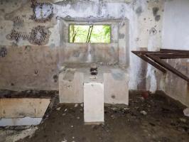 Ligne Maginot - B818 - LA TAILLE LAMBEAUX - (Blockhaus pour canon) - La chambre de tir du flanquement gauche