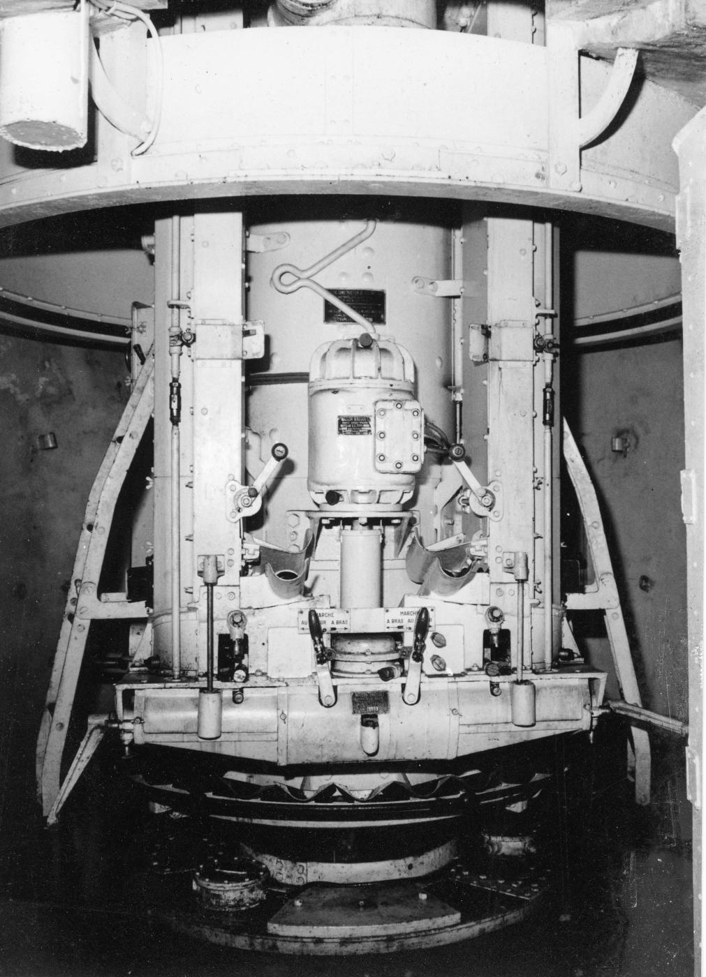 Ligne Maginot - IMMERHOF - A10 - (Ouvrage d'infanterie) - Bloc 3
Etage supérieur
La tourelle - Inconnu
