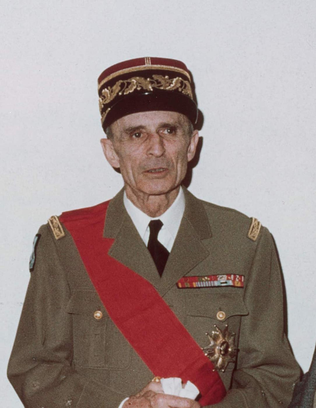 Le général Albéric Vaillant