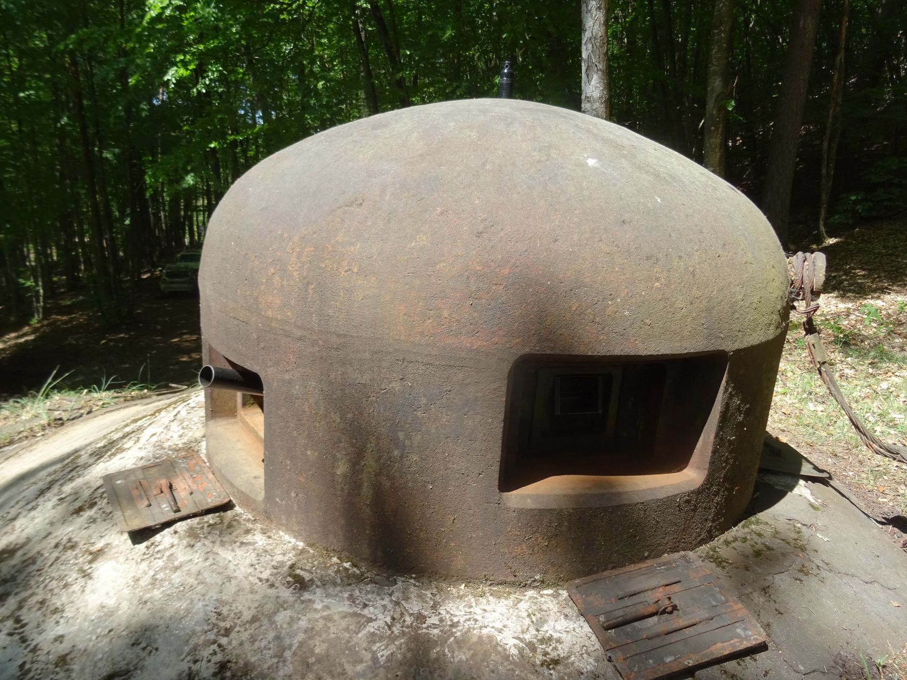 Ligne Maginot - KINDELBERG (QUARTIER CAMP - III/37° RIF) - (Abri) - Entrée Ouest
Cloche GFM - ammagsdr