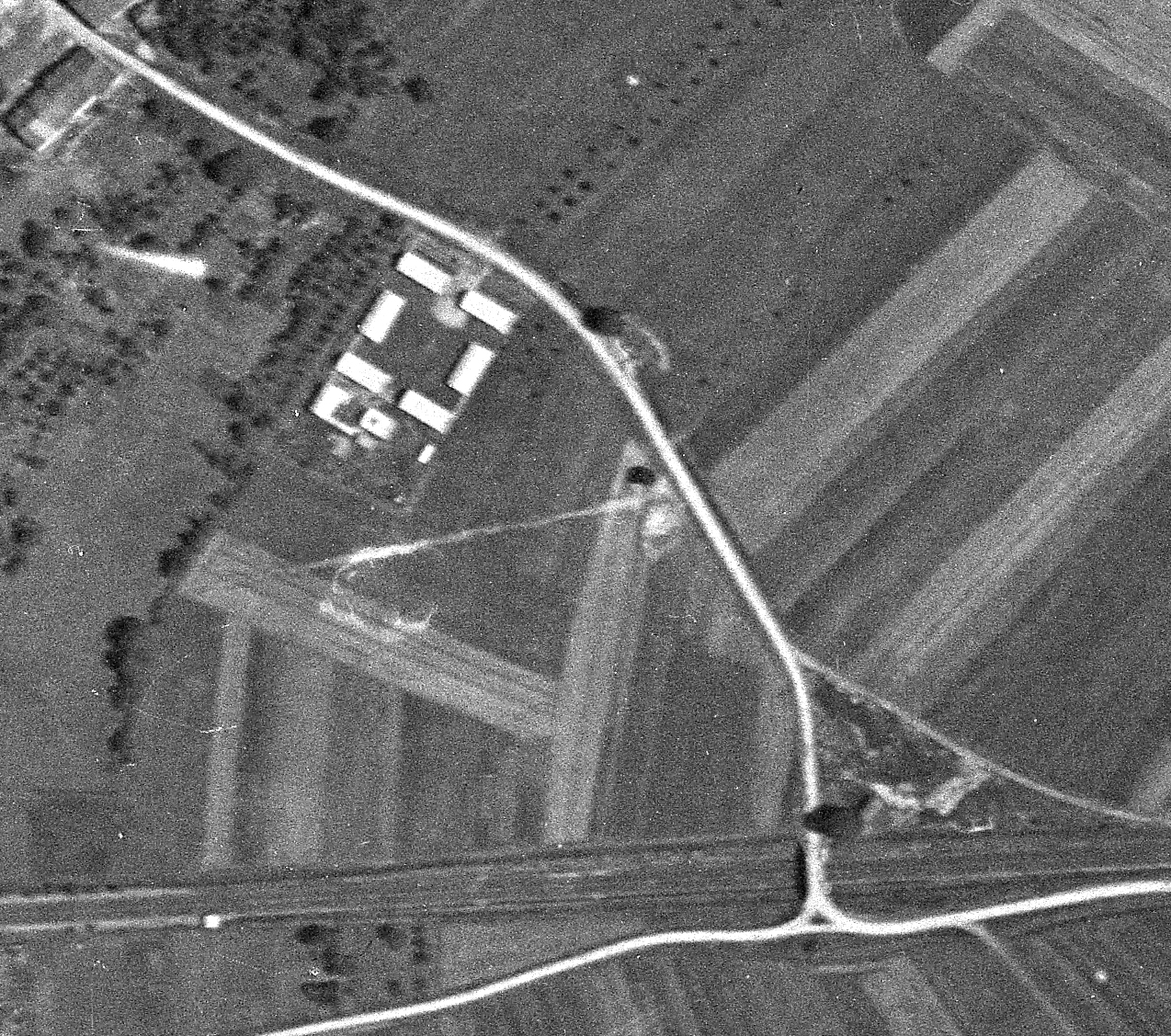 Ligne Maginot - TETING SUD  - (Casernement) -  - IGN - Géoportail 1938