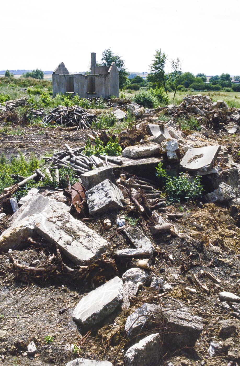 Ligne Maginot - TETING SUD  - (Casernement) - La destruction - MANSUY Michel