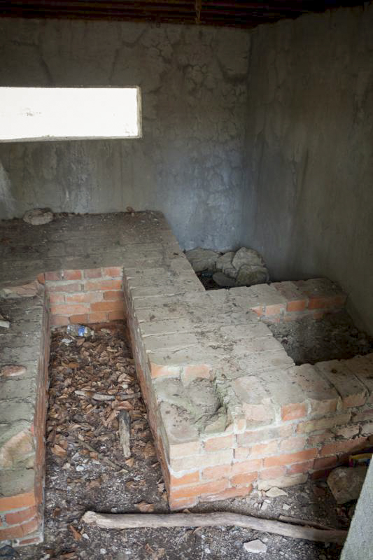 Ligne Maginot - BOIS DE TETING NORD - (Blockhaus pour canon) - L'emplacement pour le canon antichar 25SA 34 - Fré Do