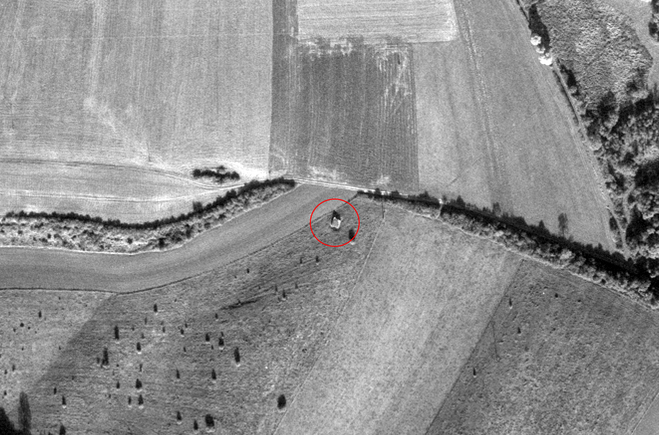 Ligne Maginot - CB142 - FERME GRIESBERG - (Blockhaus pour canon) -  - IGN - Géoportail 1967