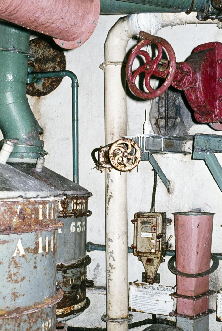 Ligne Maginot - TETING - A38 - (Ouvrage d'infanterie) - Salle des filtres - MANSUY Michel