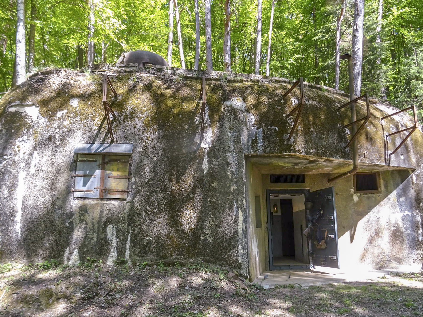 Ligne Maginot - KINDELBERG (QUARTIER CAMP - III/37° RIF) - (Abri) - Entrée Ouest - ammagsdr