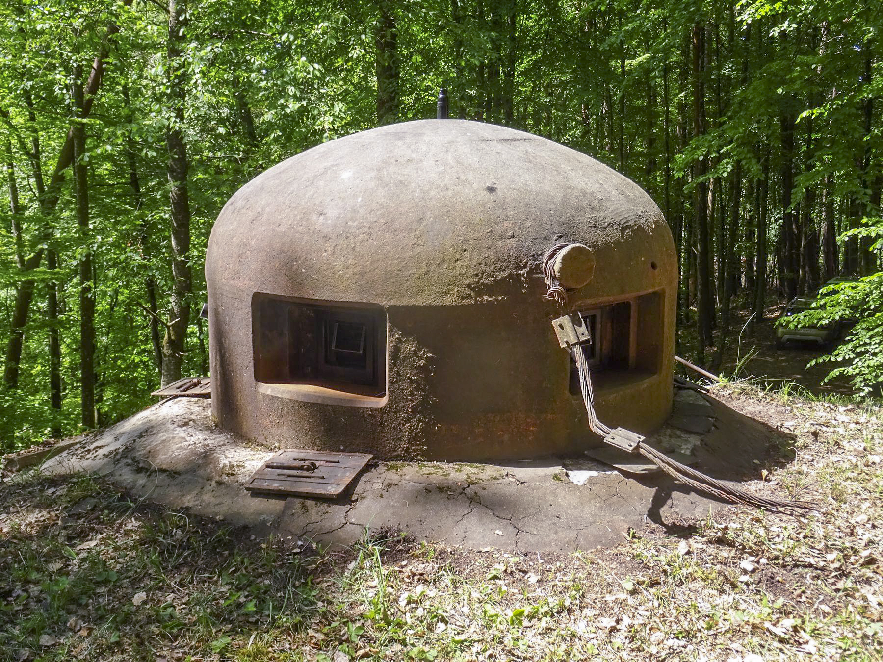 Ligne Maginot - KINDELBERG (QUARTIER CAMP - III/37° RIF) - (Abri) - Entrée Ouest - ammagsdr