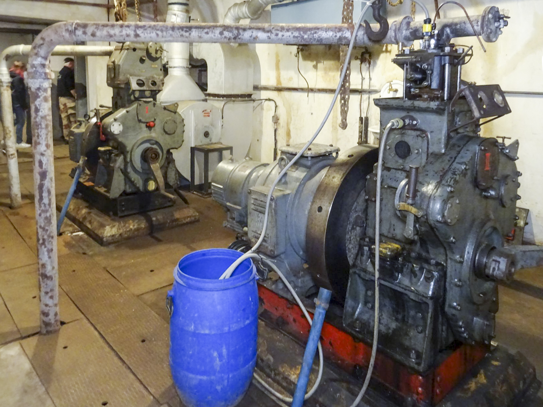 Ligne Maginot - KINDELBERG (QUARTIER CAMP - III/37° RIF) - (Abri) - Usine
Les moteurs - ammagsdr