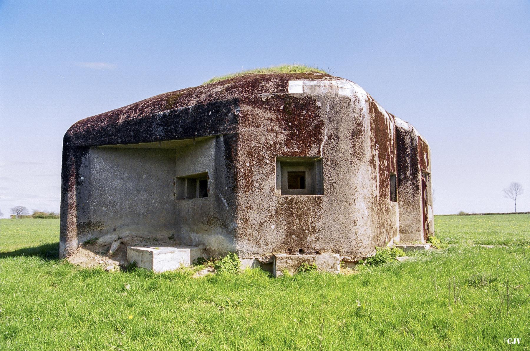 Ligne Maginot - B775 - BOIS DES AUVENELLES - (Blockhaus pour canon) - 
