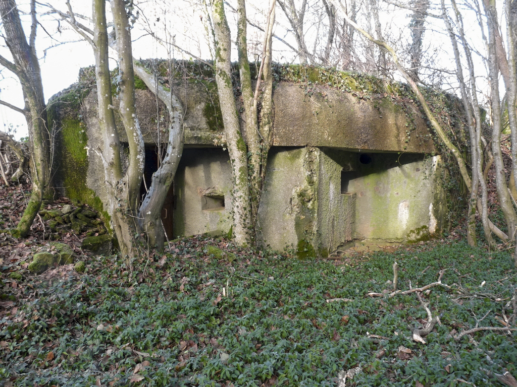 Ligne Maginot - CB14 - (Blockhaus pour canon) - 