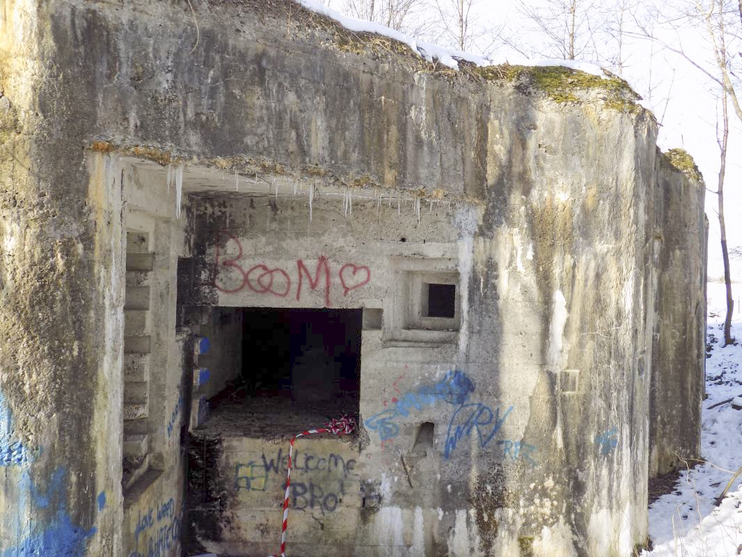 Ligne Maginot - A54 - CROIX BLONDEAU - (Casemate d'infanterie - Simple) - L'entrée AC