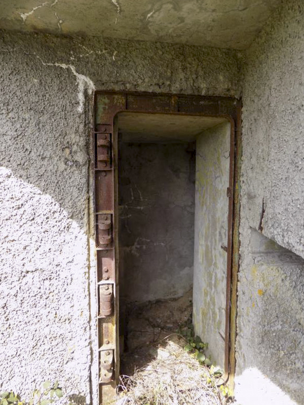 Ligne Maginot - A57 - AVANCÉE DE ROCROI - (Casemate d'infanterie - Double) - L'entrée hommes
