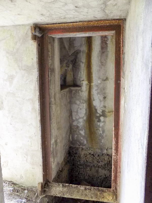 Ligne Maginot - A57 - AVANCÉE DE ROCROI - (Casemate d'infanterie - Double) - L'entrée hommes