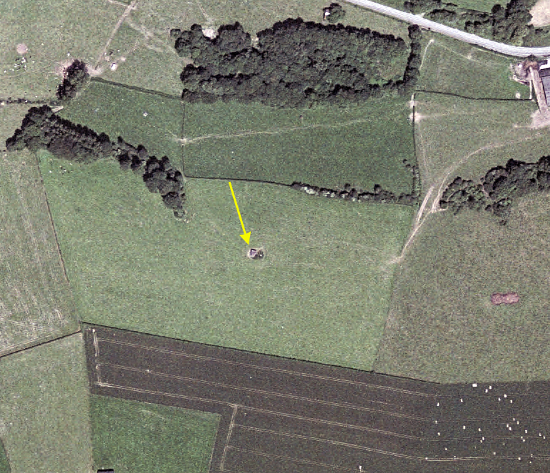 Ligne Maginot - B783 - LA CROIX DE BOURGES - (Blockhaus pour canon) -  - IGN - Géoportail 2000