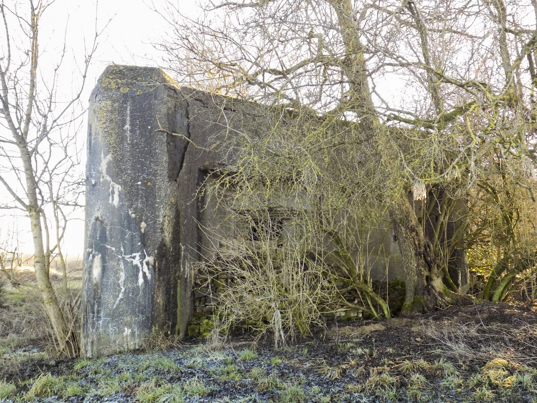 Ligne Maginot - A58 - HIRAUMONT NORD - (Casemate d'infanterie - Simple) - Face frontale