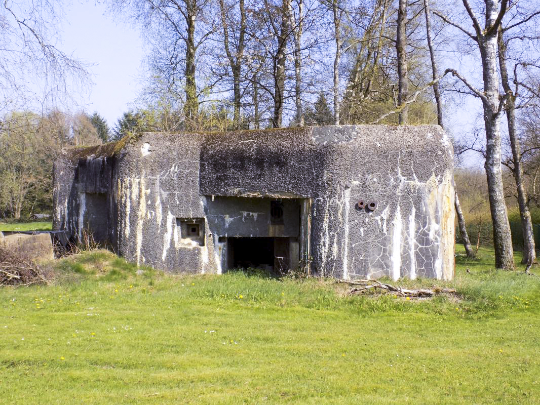 Ligne Maginot - A59 - HIRAUMONT SUD - (Blockhaus pour canon) - Face gauche, les entrées - R Tucker