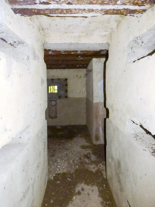 Ligne Maginot - A116 - LES ANORELLES - (Casemate d'infanterie - Simple) - Couloir d'entrée des hommes