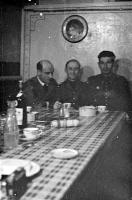Ligne Maginot - HOCHWALD - (Ouvrage d'artillerie) - Le mess pour les officiers
?, SLt Haas, ?