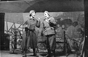 Ligne Maginot - HOCHWALD - (Ouvrage d'artillerie) - Représentation par la troupe de théatre  de l'ouvrage