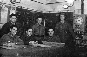 Ligne Maginot - HOCHWALD - (Ouvrage d'artillerie) - Bloc 2 
Le PC du bloc, Lt