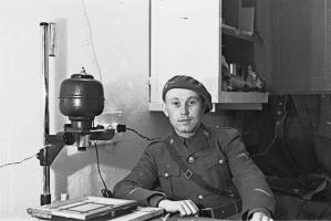 Ligne Maginot - HOCHWALD - (Ouvrage d'artillerie) - Bloc 3
La chambre du SLt Haas

