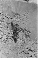 Ligne Maginot - HOCHWALD - (Ouvrage d'artillerie) - Bloc 12
Casemate d'artillerie
Les abords du bloc après les combats